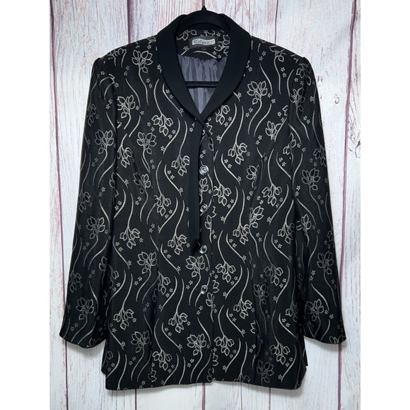 RRAREN Womens Blazer Formal Special Event Church Workwear Elegant Classy Size 42 - Picture 1 of 9